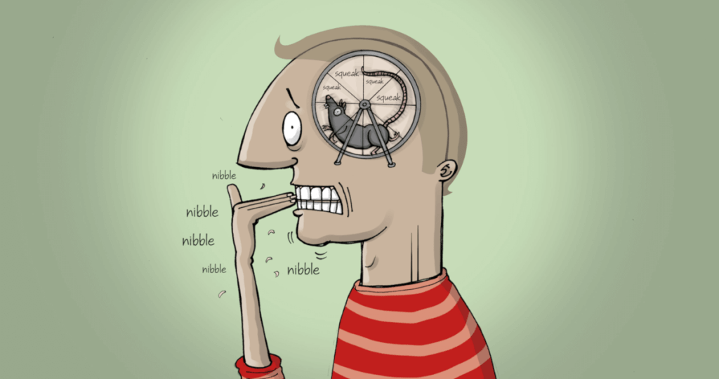 Perfil de uma pessoa ansiosa: Os 3 padrões de pensamento que disparam&nbsp;crises