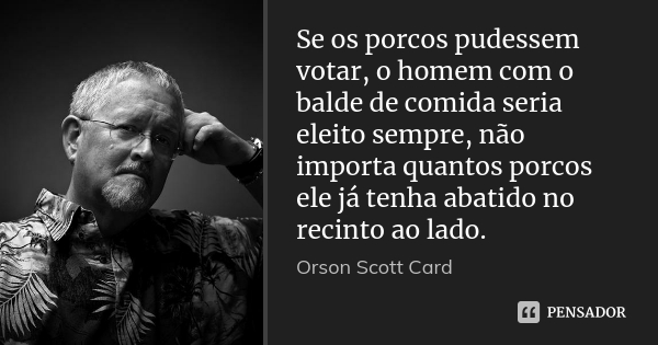 Sobre o voto&nbsp;…