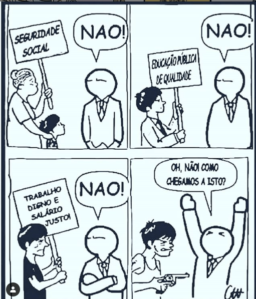 O que leva ao aumento da criminalidade&nbsp;…