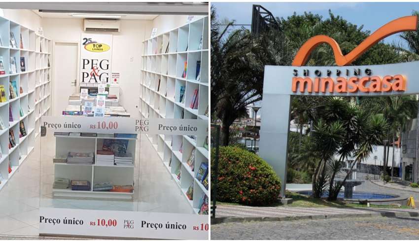 Livraria sem vendedores é inaugurada em BH com exemplares a R$&nbsp;10