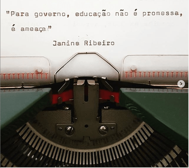 Para o governo, educação&nbsp;…