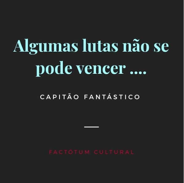 Algumas lutas não&nbsp;…