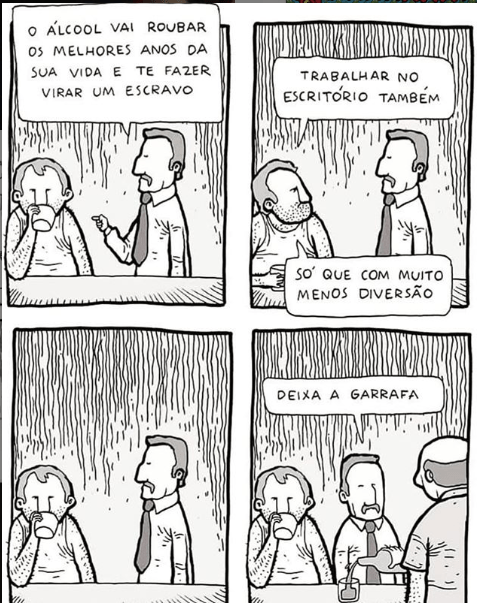 O álcool e o trabalho vão roubar os melhores anos da sua vida&nbsp;…