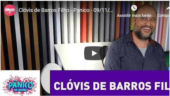 Filósofo Clóvis de Barros Filho no&nbsp;Pânico