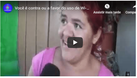 Você é contra ou a favor do uso do Wi-Fi&nbsp;??