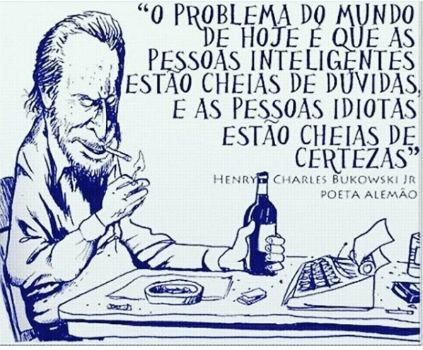 O problema do mundo de hoje&nbsp;…