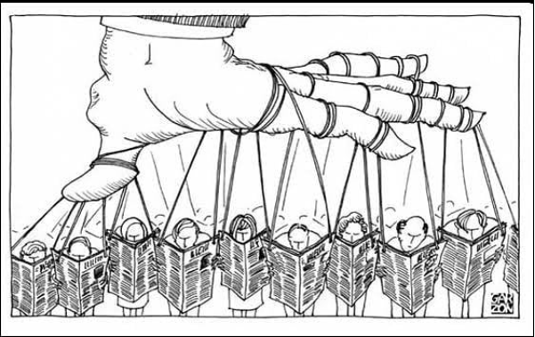 Manipulação pela mídia&nbsp;…