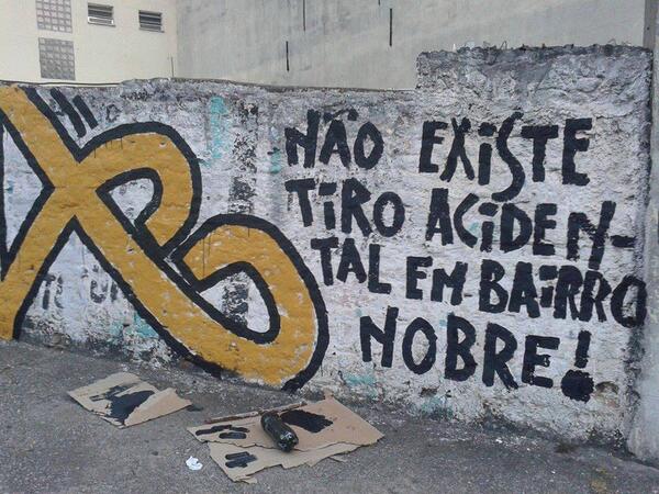Não existe tiro acidental em bairro nobre&nbsp;….