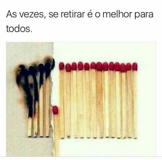 As vezes …