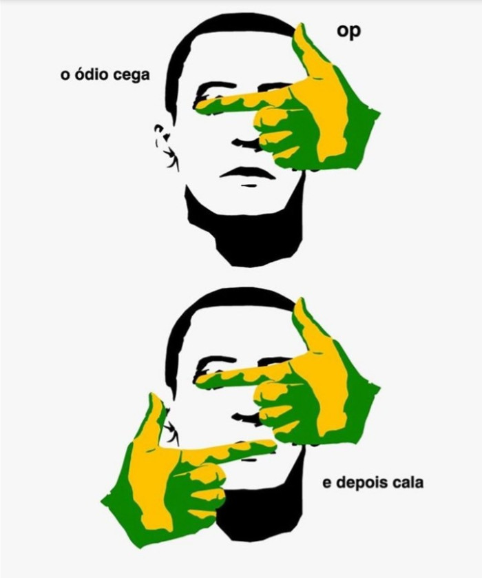 O ódio cega e depois cala&nbsp;…