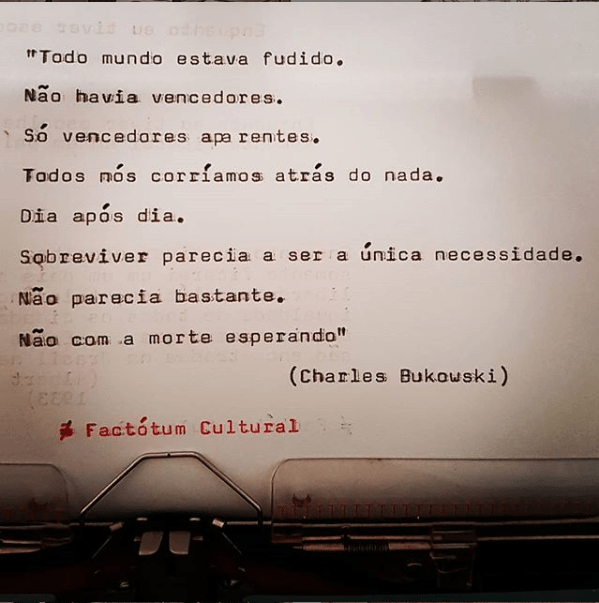 Todo mundo estava fudido&nbsp;…