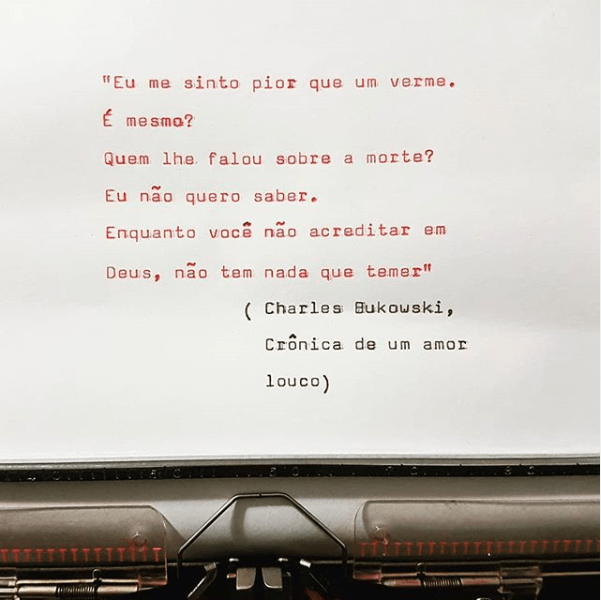 Eu me sinto pior que um verme&nbsp;…