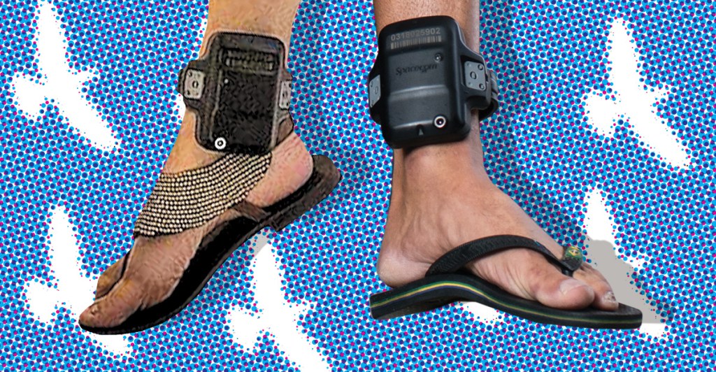 Na mesma tornozeleira, direito e&nbsp;castigo