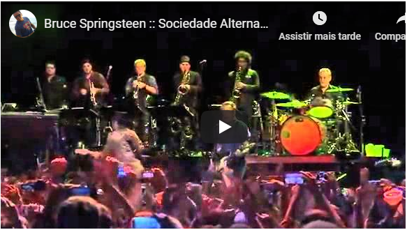 Bruce Springsteen: Sociedade Alternativa (música de Raul&nbsp;Seixas)