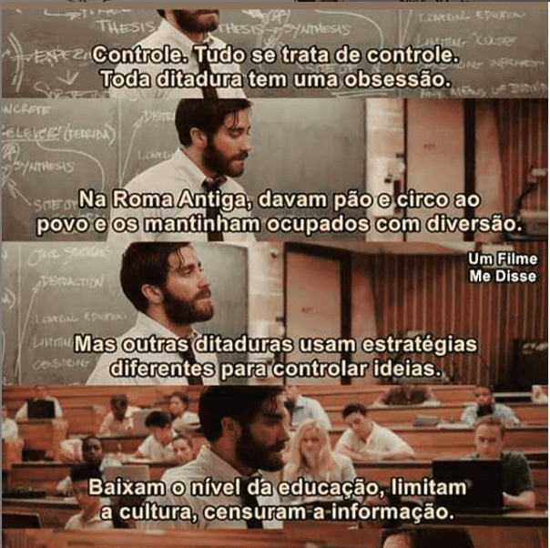 Sobre ditadura e controle&nbsp;…