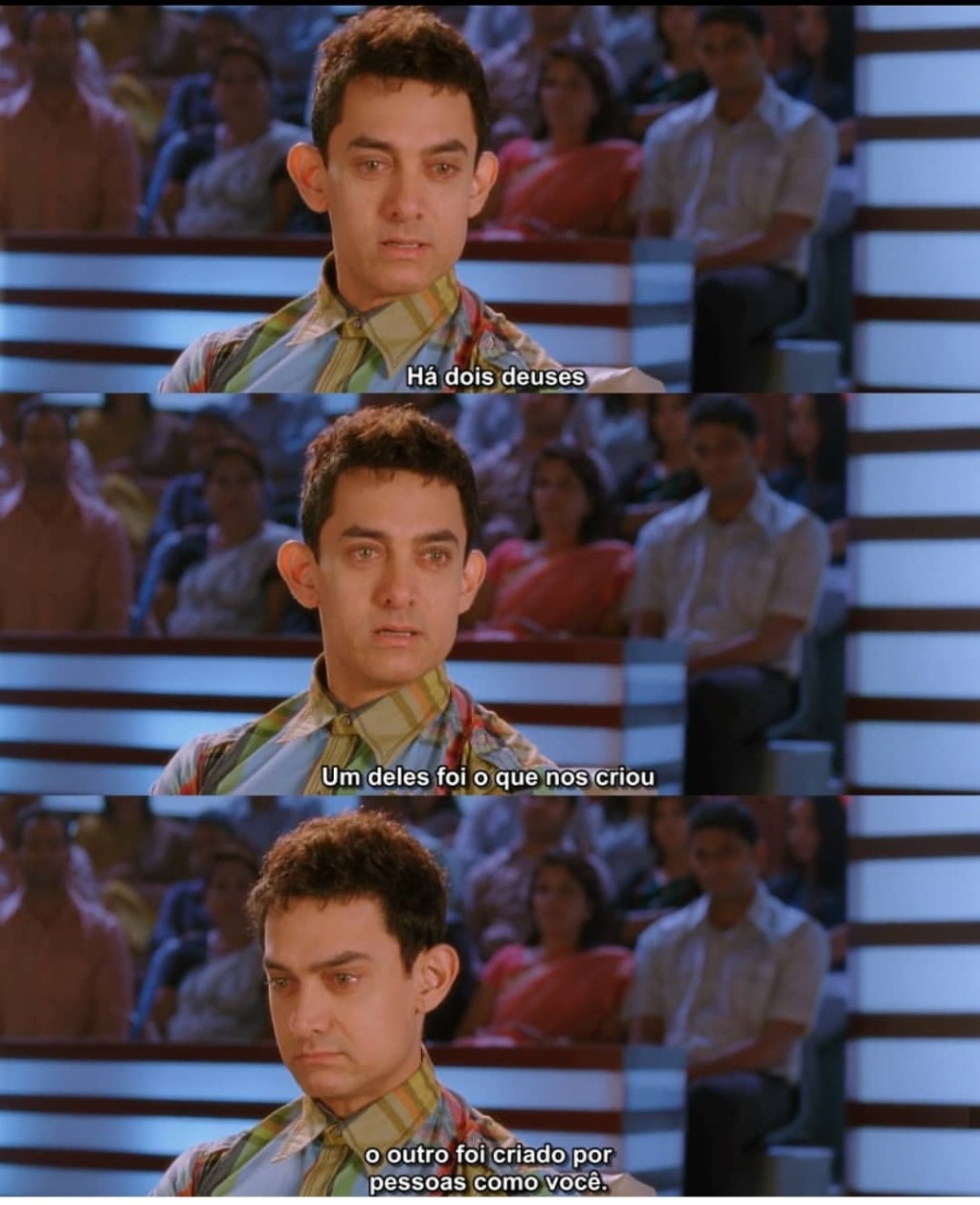Há dois deuses&nbsp;…