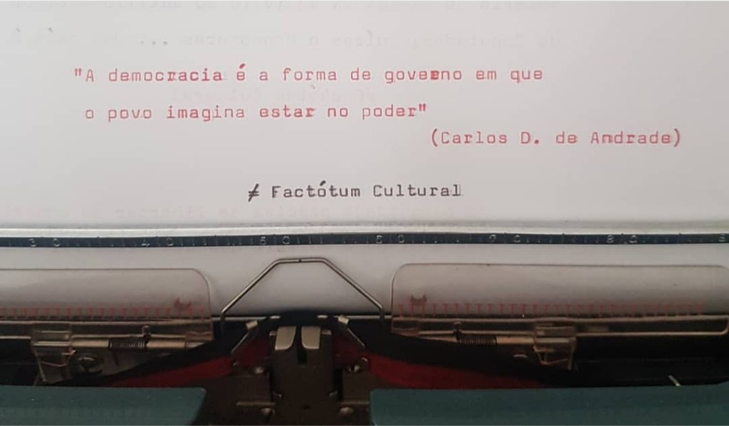 Sobre a democracia&nbsp;…