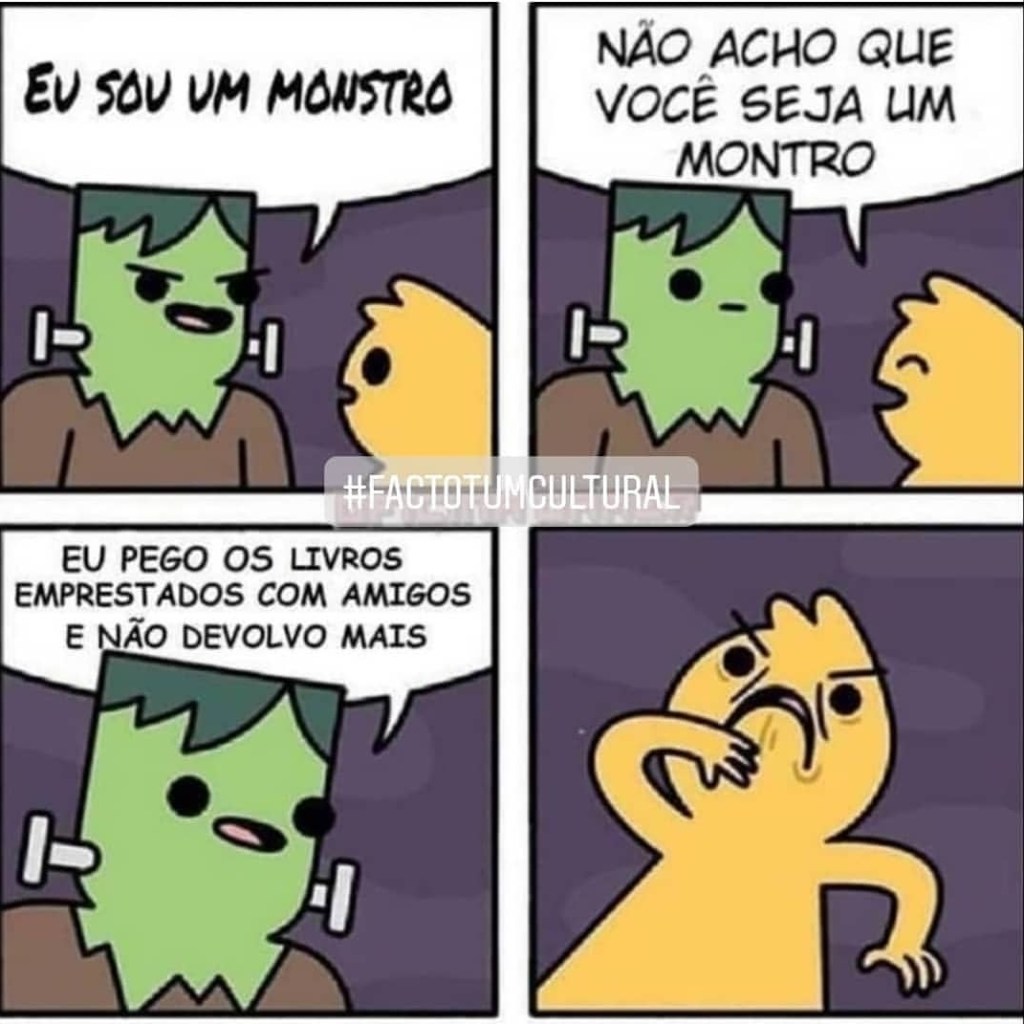 Para quem pega livros emprestados e não&nbsp;devolve…