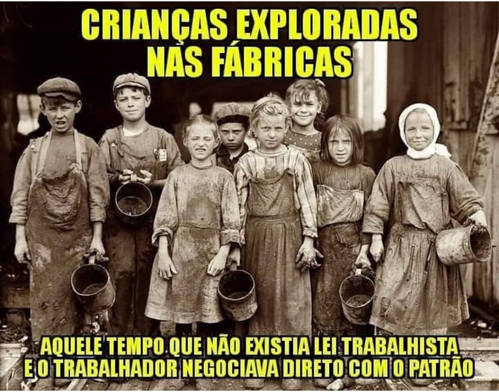 Quando não existia leis trabalhistas&nbsp;…