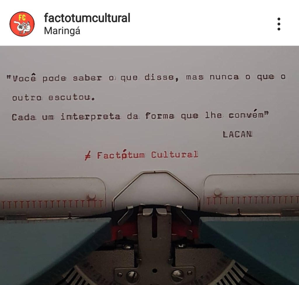 Você pode saber o que&nbsp;disse