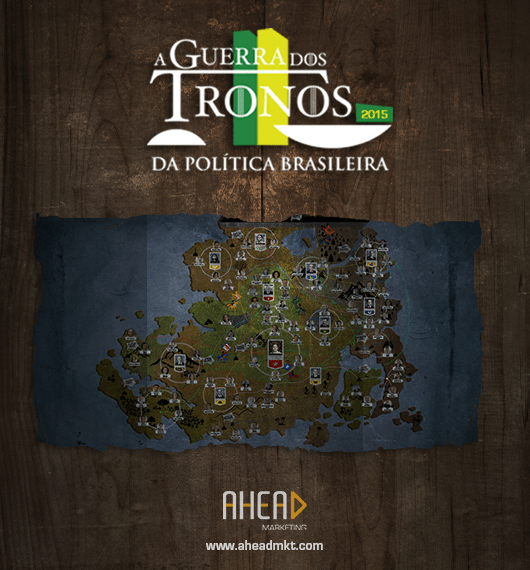 A Batalha pelo Trono no&nbsp;Brasil