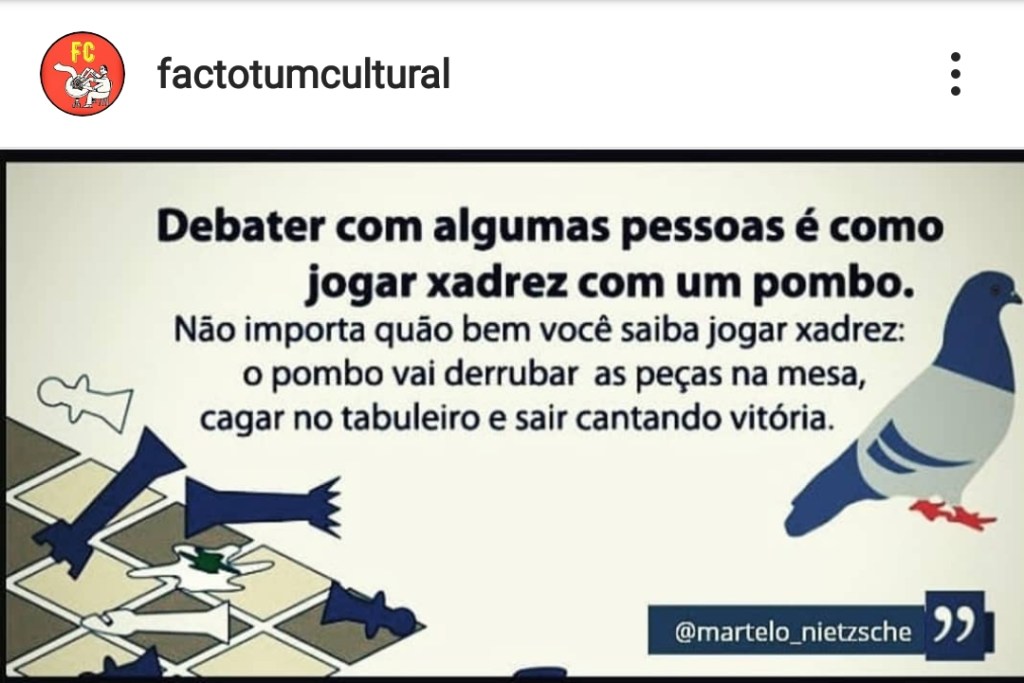 Debater com algumas pessoas&nbsp;…