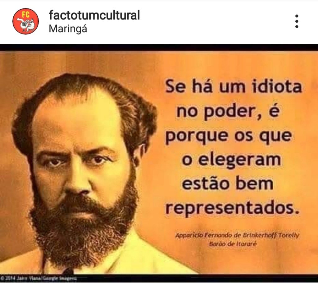 Sobre idiotas no poder&nbsp;…