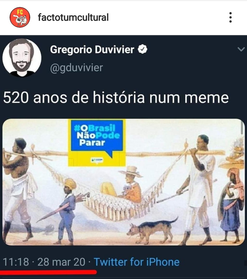 Escravidão brasileira …