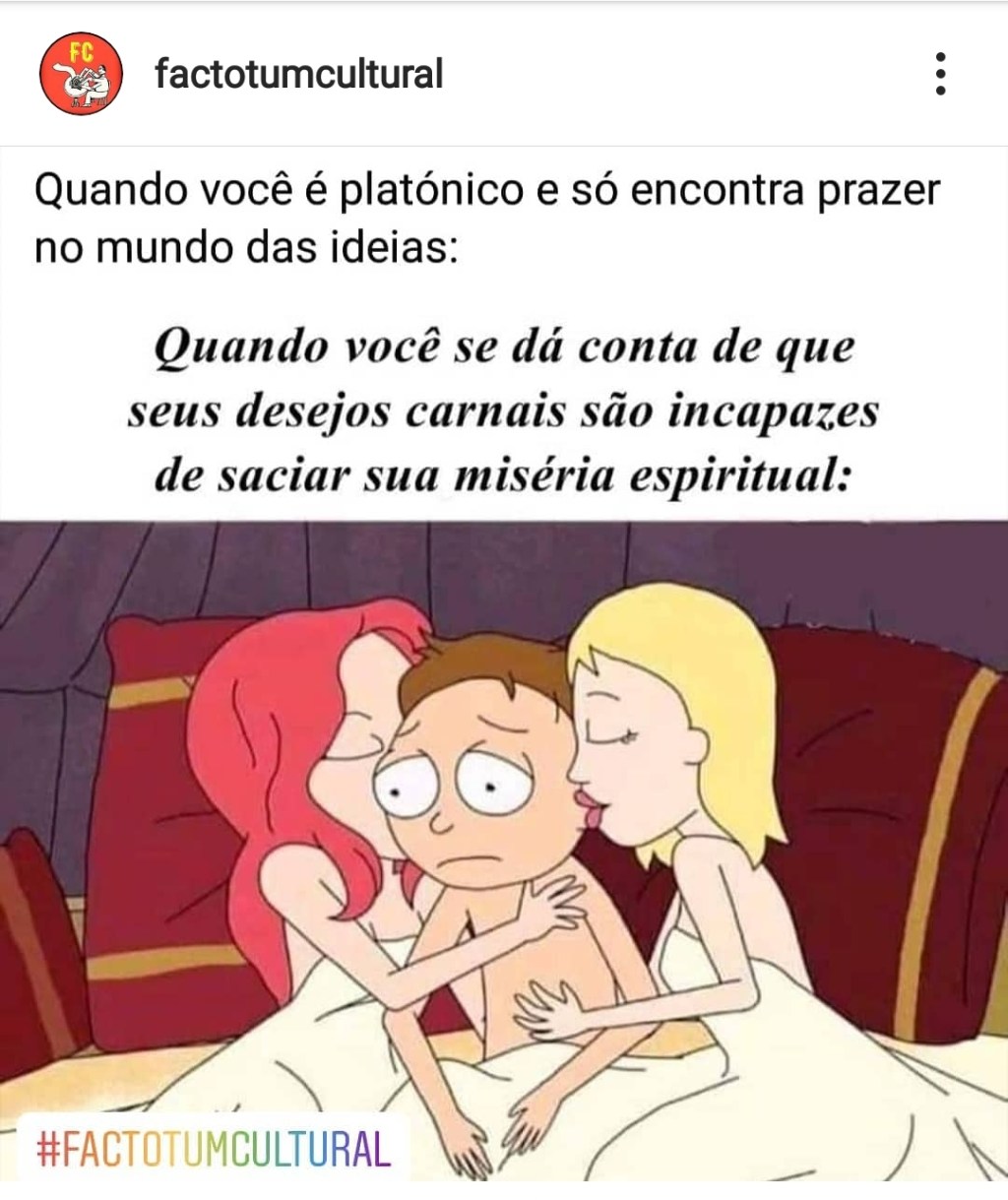 Miséria espiritual …