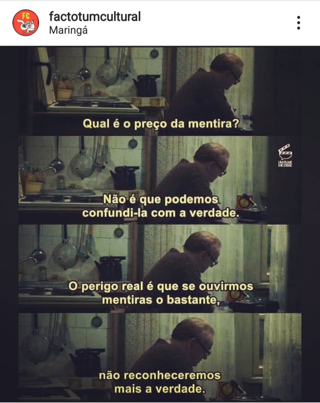 Qual é o preço da&nbsp;mentira?