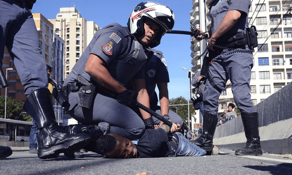 Violenta, Polícia Militar desponta como braço armado de&nbsp;Bolsonaro
