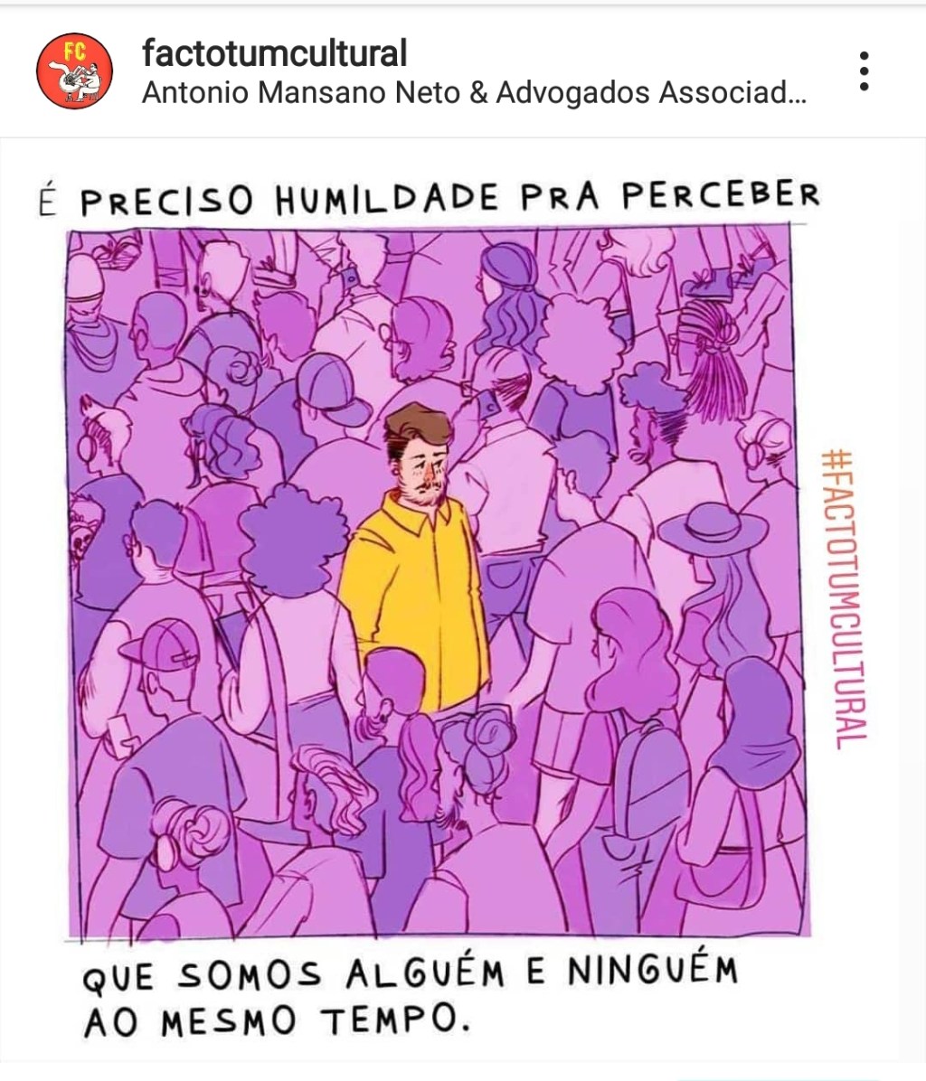 Somos ninguém …