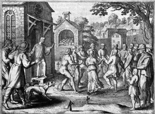 A histeria coletiva, a peste da dança de&nbsp;1518