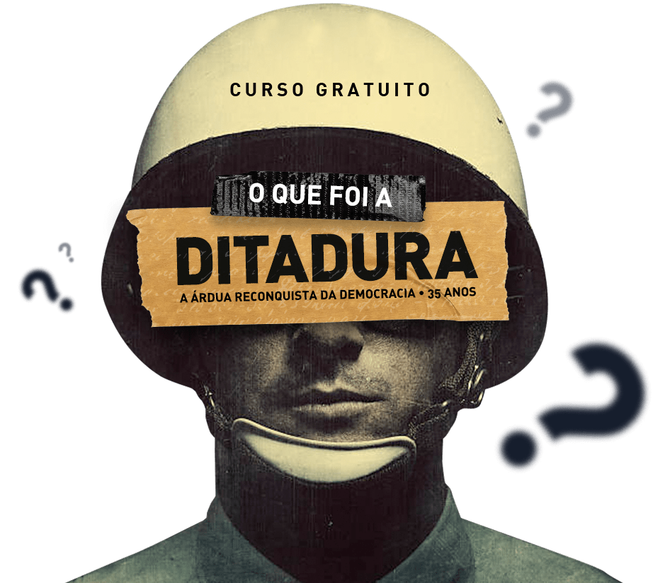 Curso gratuito sobre a ditadura militar em 4 aulas&nbsp;online