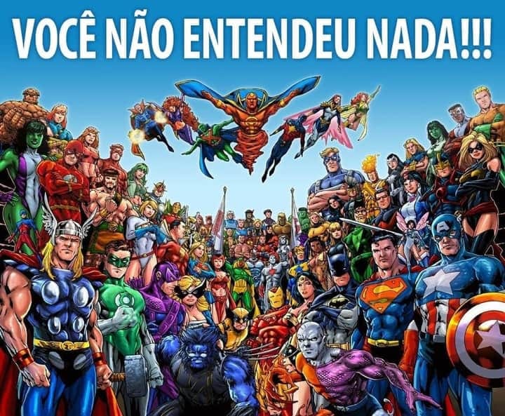 Se você não entendeu, tornou-se vilão nas&nbsp;histórias