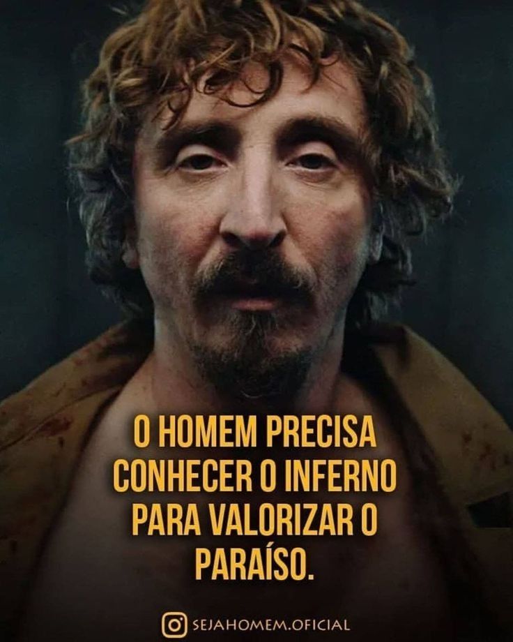 Conhecer o inferno para valorizar o&nbsp;paraíso