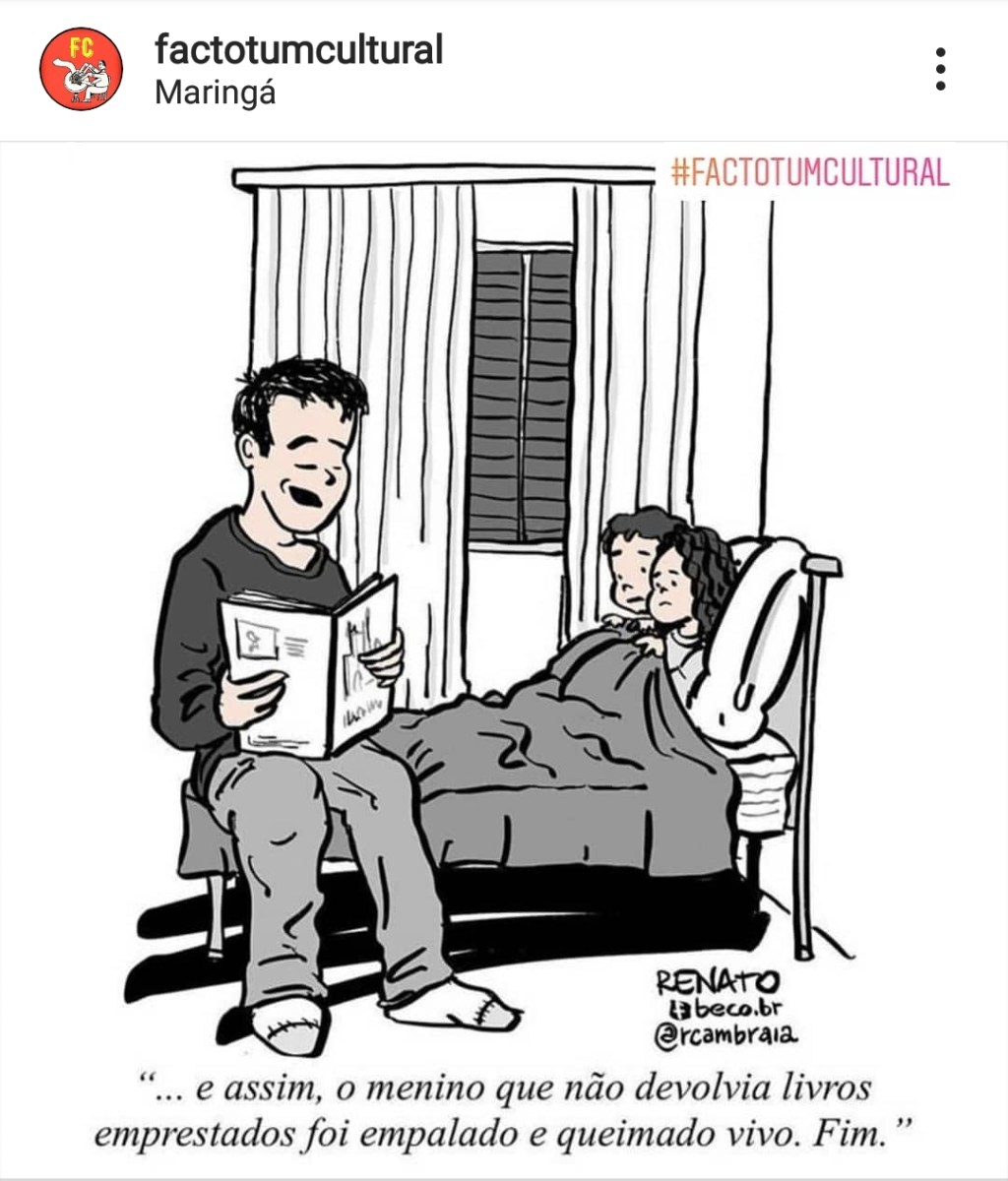 Sobre emprestar livros&nbsp;…