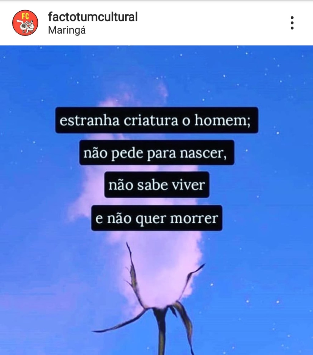Sobre o homem&nbsp;…