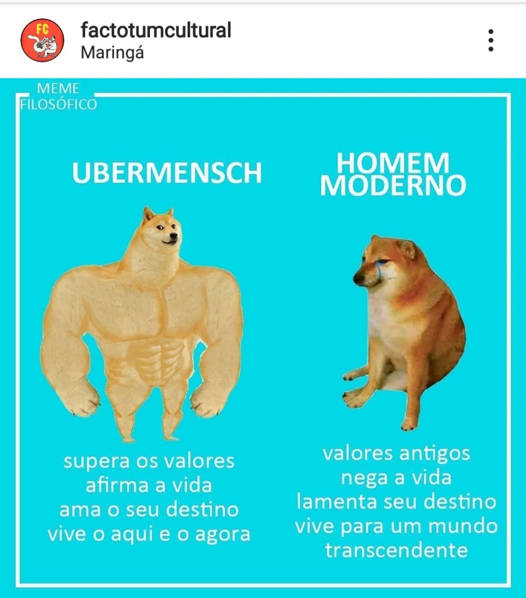 Além-do-Homem x Homem Moderno&nbsp;…