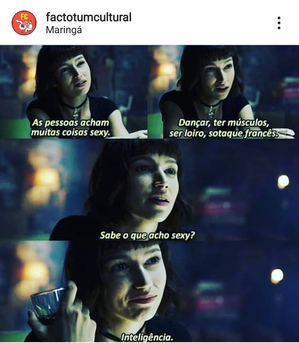 Sabe o que é sexy? A inteligência&nbsp;…