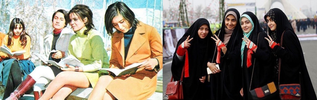 A vida das mulheres no Irã antes e depois da Revolução&nbsp;Islâmica