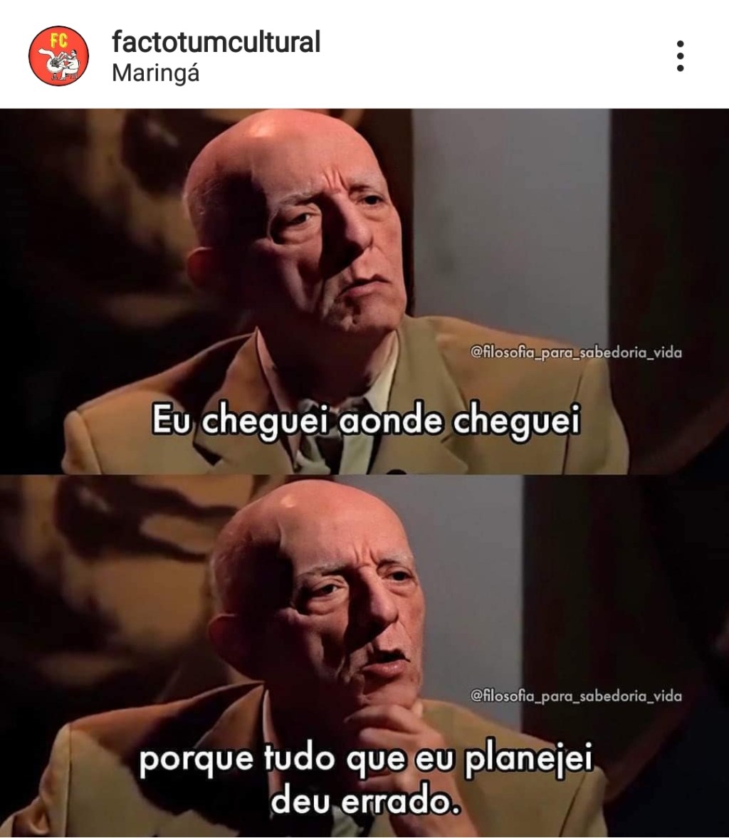 Tudo deu errado&nbsp;…
