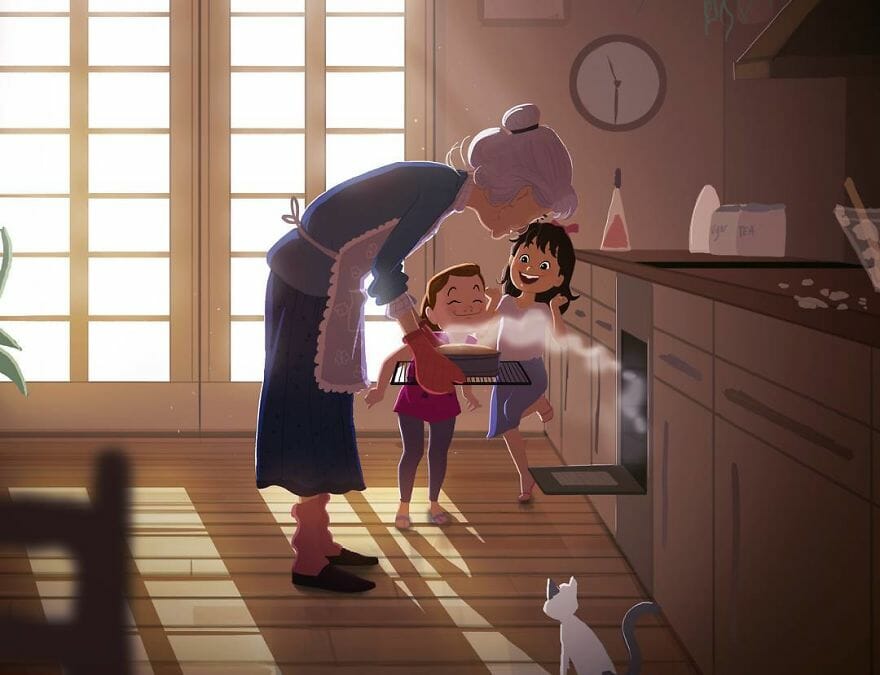 As lembranças mais suaves são afagos no&nbsp;agora