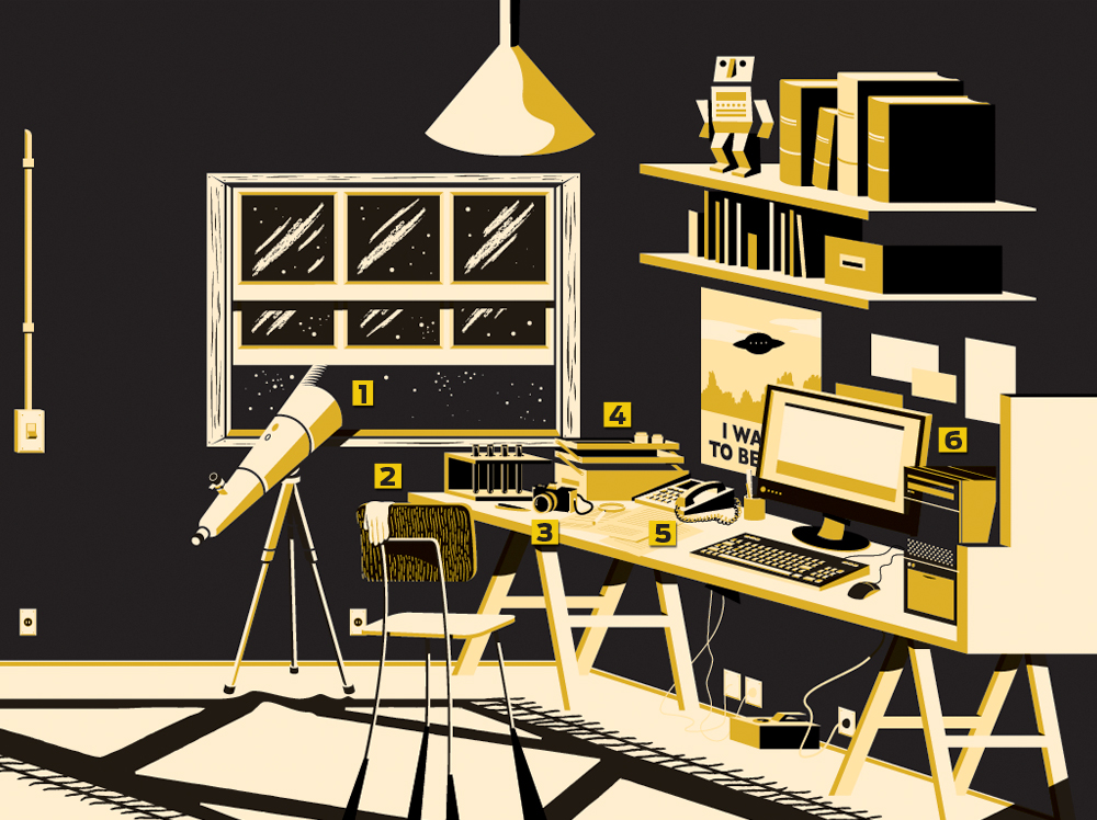 Como é o trabalho de um&nbsp;ufólogo?