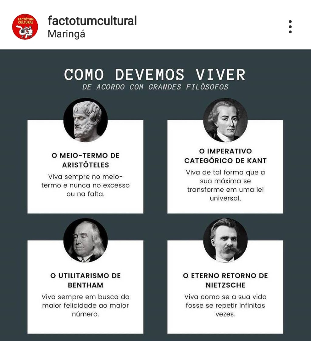 Como devemos viver&nbsp;…