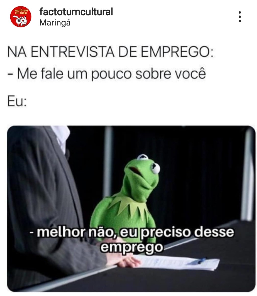 Entrevista de emprego&nbsp;…