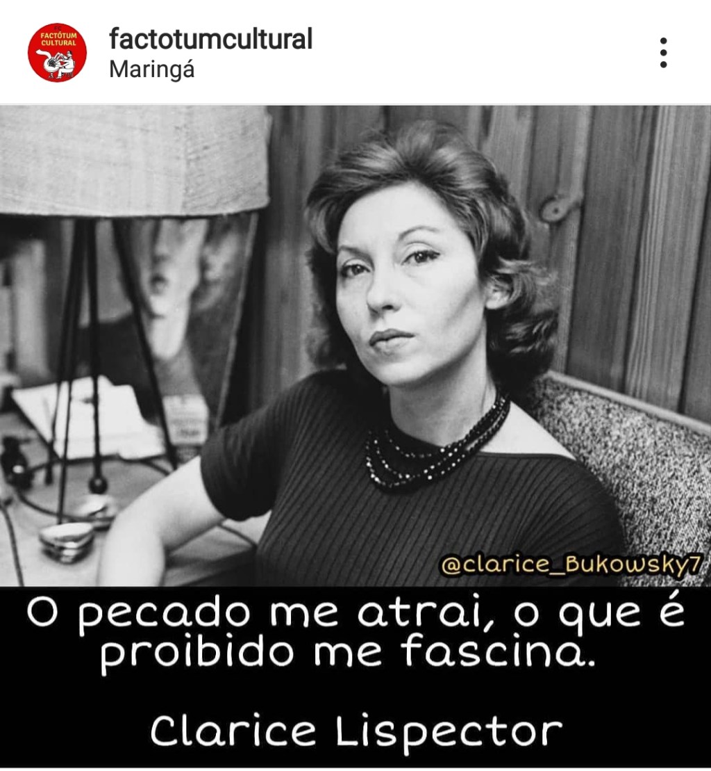 Pecado e fascínio&nbsp;..