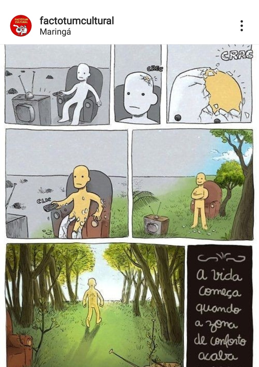 A vida começa&nbsp;…