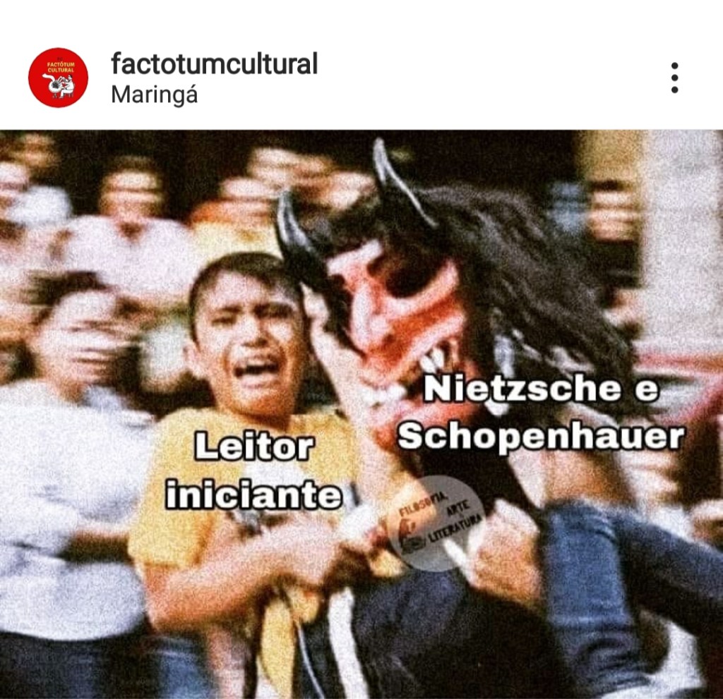 Leitor … Nietzsche e&nbsp;Schopenhauer