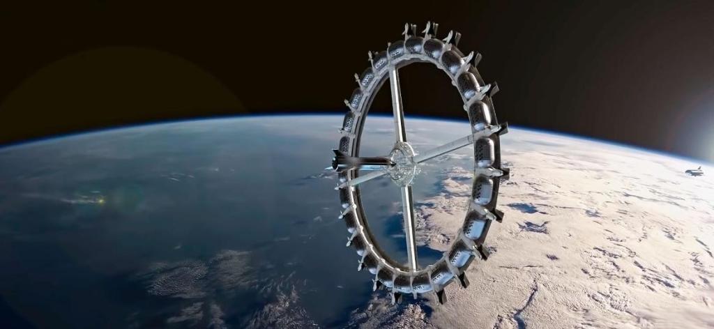 Primeiro hotel espacial planeja receber turistas em 2027;&nbsp;conheça